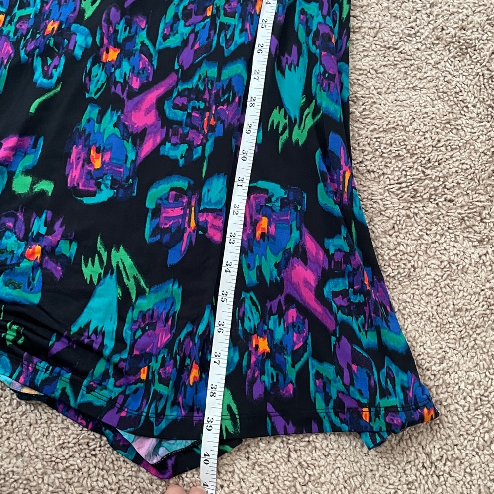 Beverly Drive 16-18 Colorful Skirt with Side Slits - Picture 5 of 5